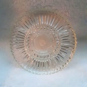 Glass Relish Serving Tray